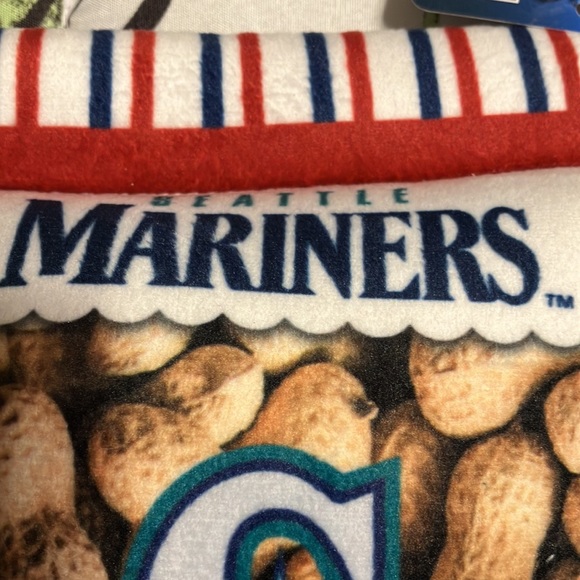 Seattle Mariners MLB Peanut Bag Dog Pet Toy by Pets First - Picture 4 of 12